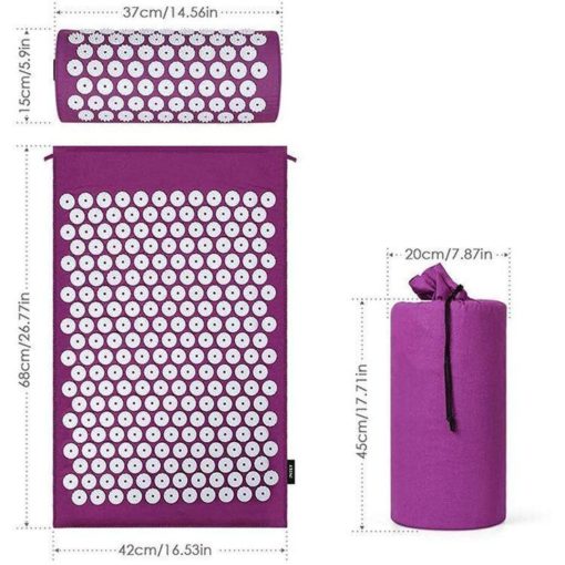 Akupressurmatte mit Kissen 66x41cm – Image 4